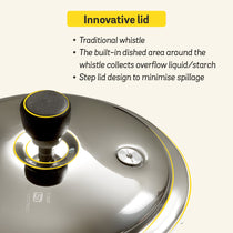 MEYER Presta 4L Tri-ply Pressure Pan