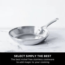 Meyer Select Stainless Steel 3-Piece Cookware Set (Gas and Induction Compatible)