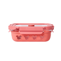 Disney Rectangle Glass Container with Air Tight Detachable Lid (set of 2)