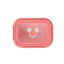 Disney Rectangle Glass Container with Air Tight Detachable Lid (set of 2)