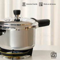 MEYER Presta 5.5L Tri-ply Pressure Cooker