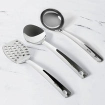 Meyer Stainless Steel Accessories 2 pcs set -  ( Turner, 32cm  + Serving Spoon, 32cm  )