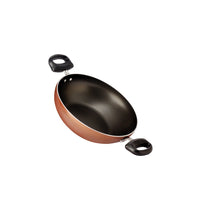 Meyer Non-Stick 2-Piece Cookware Set, Kadai + Flat Dosa Tawa (Suitable For Gas & Electric Cooktops) - Pots and Pans
