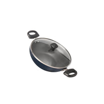 Meyer Non-Stick 3pcs Set (24cm Kadai with Lid + 24cm Flat Dosa Tawa) - Pots and Pans