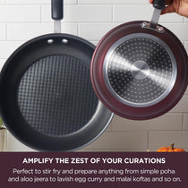 Meyer Merlot Non-Stick Open Frypan, 26cm