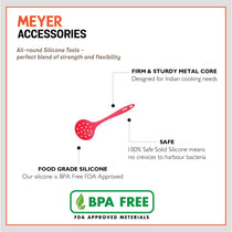 Meyer Silicone Skimmer, Red - Pots and Pans