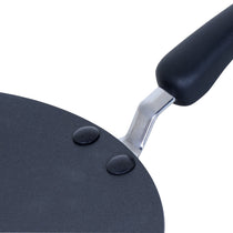 Meyer Premium Non-Stick Curved Roti Tawa, 26cm, Black (4mm thick) - Pots and Pans