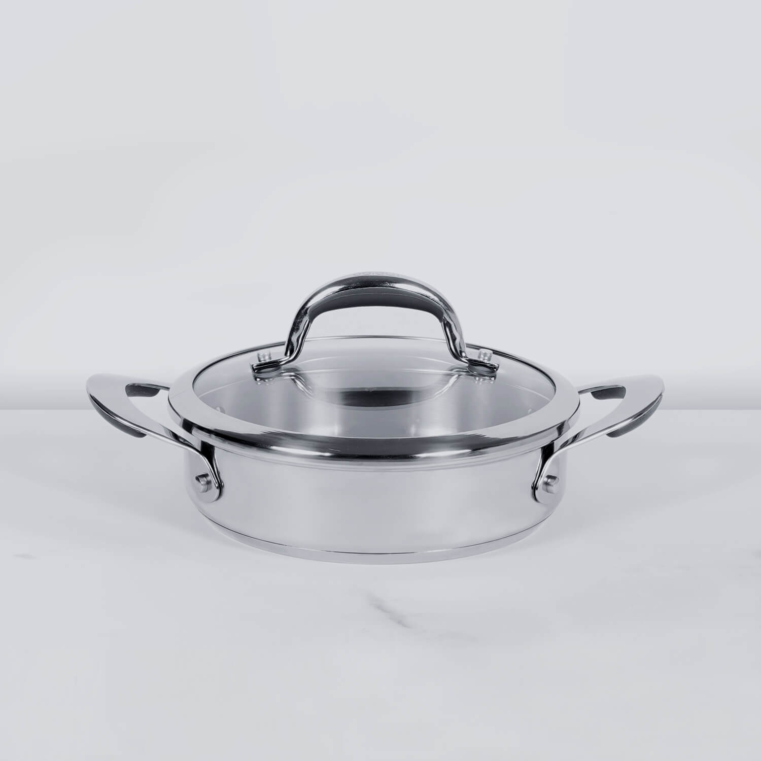 Meyer Select Stainless Steel Sauteuse 24cm (Induction & Gas Compatible) - Pots and Pans