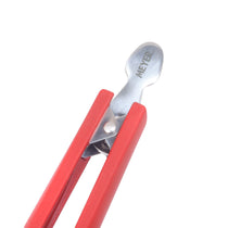 Meyer Crimson Silicone Tongs With Stainless Steel Body, 23cm - Pots and Pans