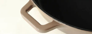 How to season the Enameled Cast Iron cookware?