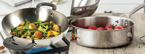 How to cook in a stainless steel pan?