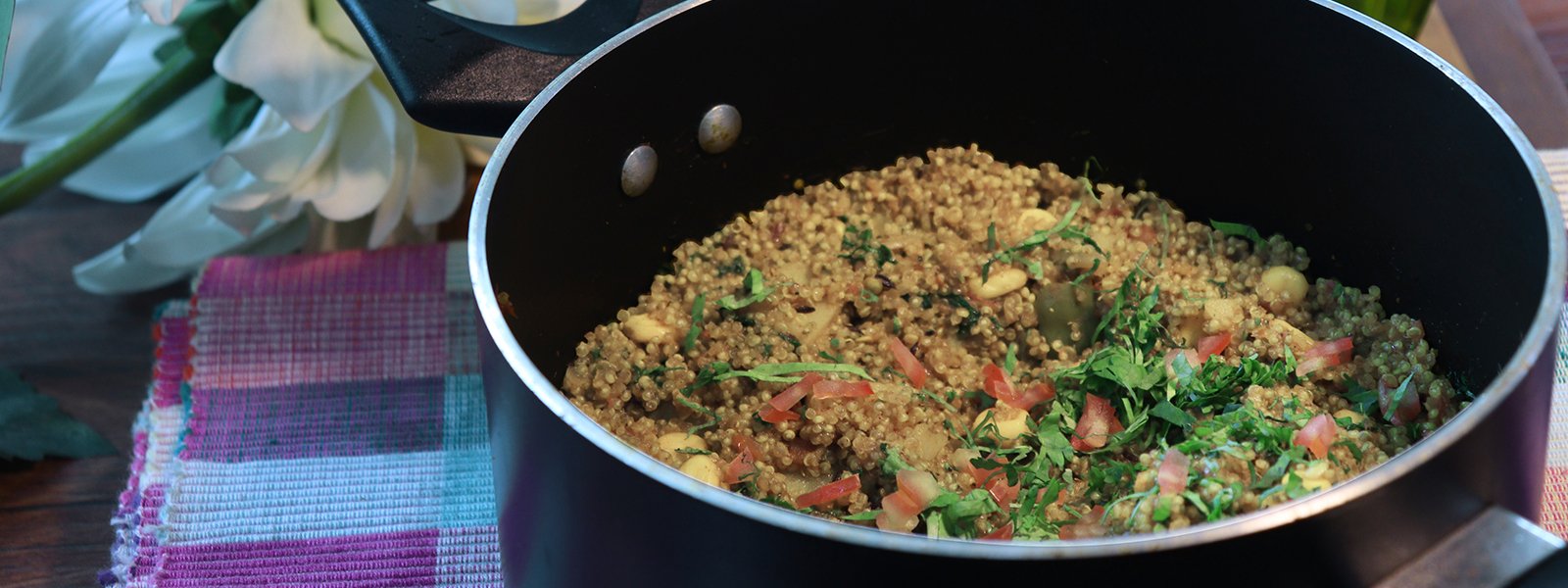 One Pot Masala Quinoa