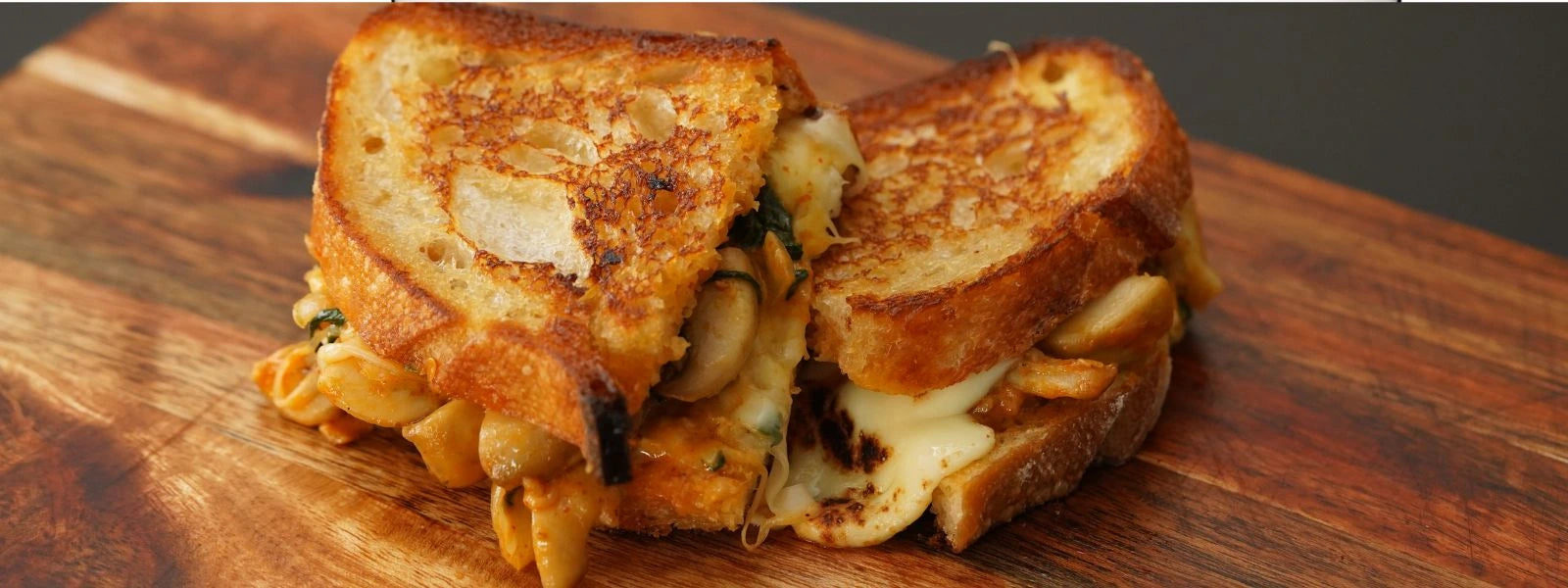 Thai Curry Mushroom Sandwich