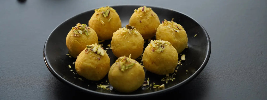 Mango Coconut Laddoo