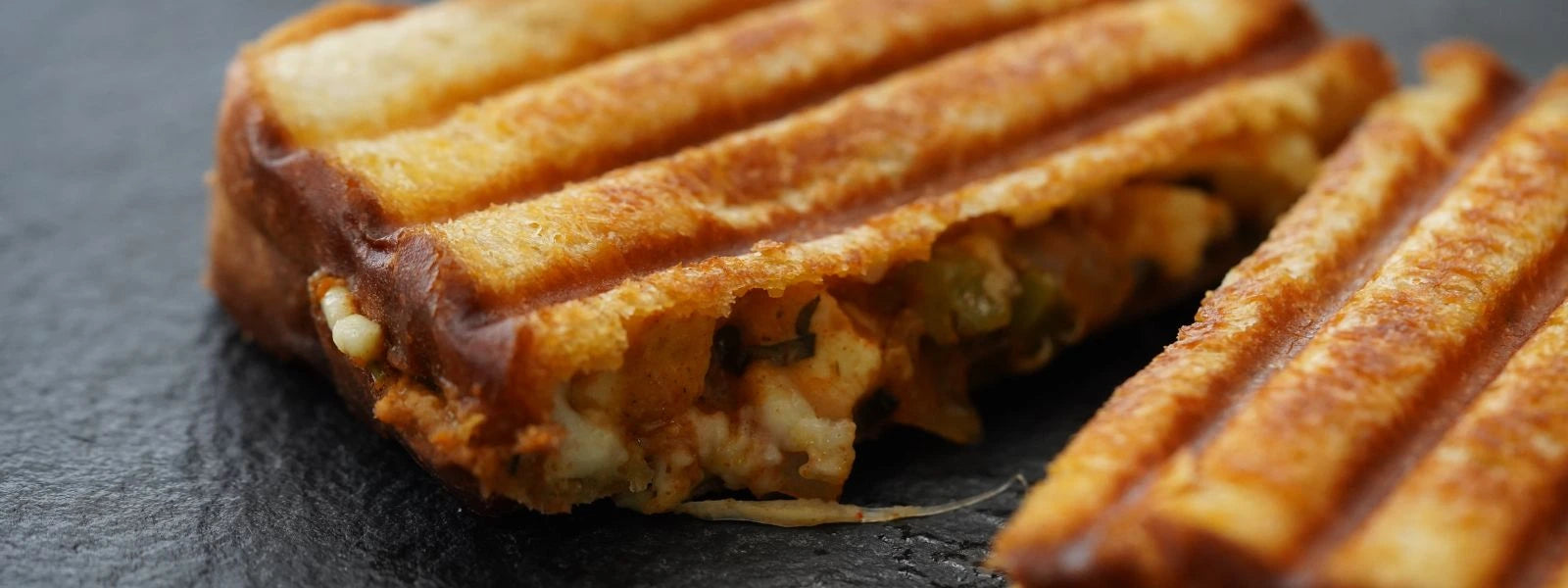 Paneer Tikka Sandwich: Perfect for snack time or quick meals.