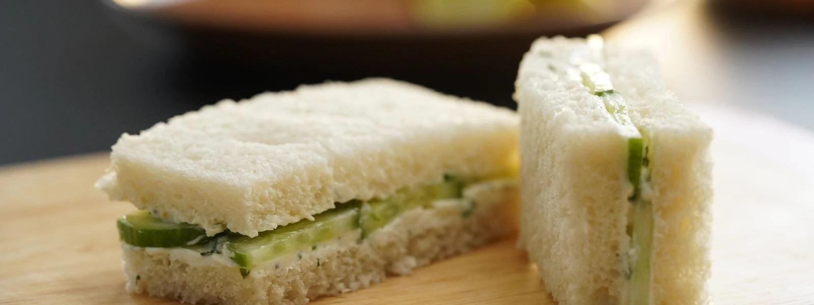 Viral English Cucumber Sandwich: A cool, creamy, herby tea-time sandwich with fresh cucumber slices and a luscious cream cheese filling