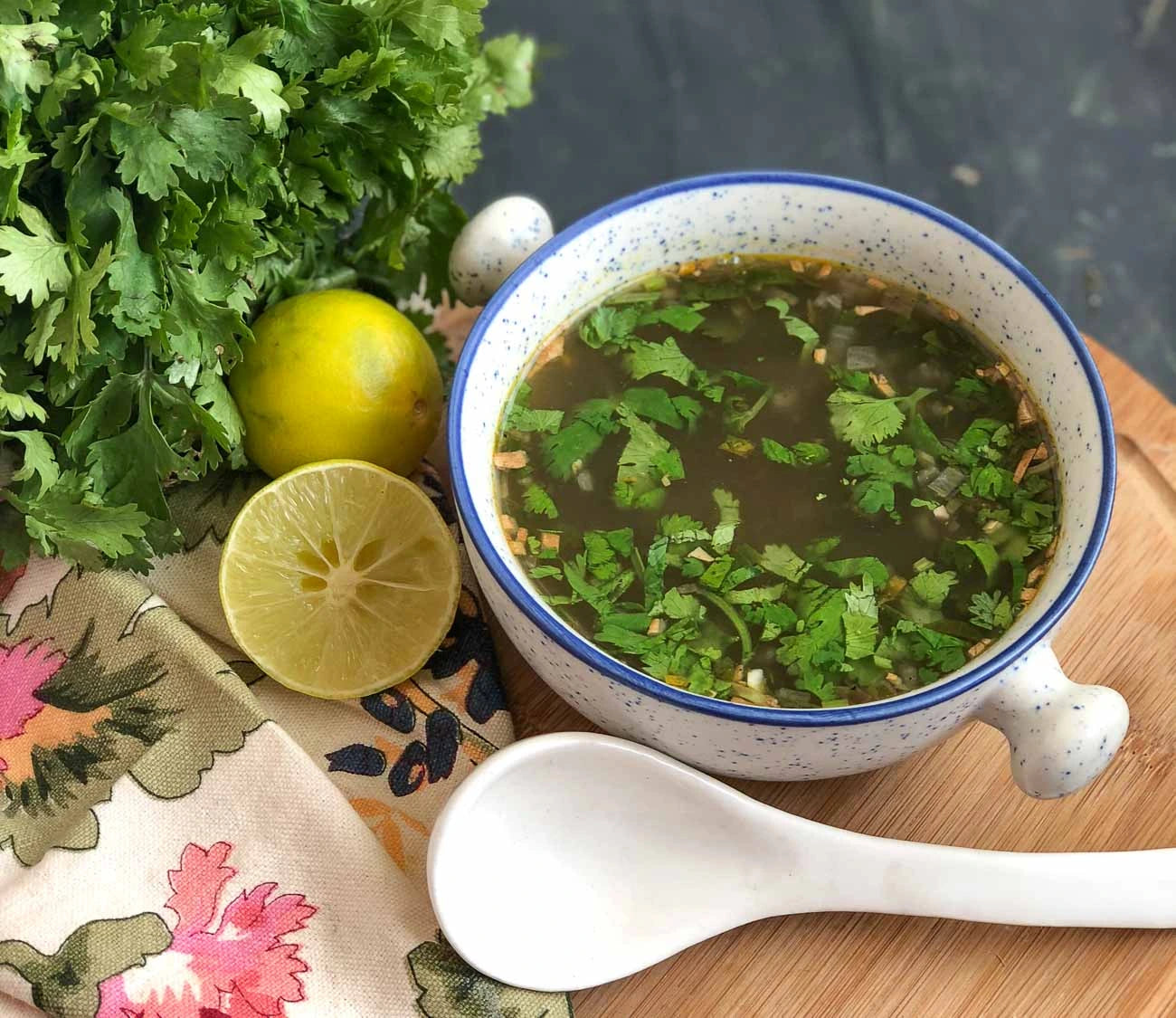 Lemon Coriander Soup: Zesty, comforting, and packed with flavor