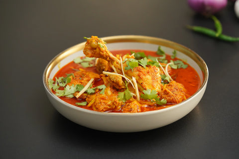 Chicken Curry: Quick & Easy Pressure Cooker Chicken Curry with Coal Smoke