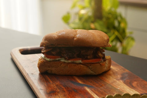 Mushroom Kerala Tawa Sandwich: Spicy South Indian–Style Mushroom Sandwich on Tawa
