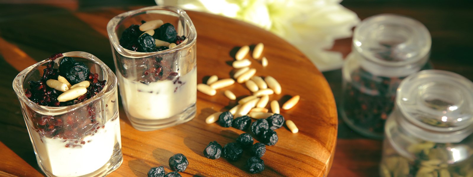 Black Rice And Coconut Pudding