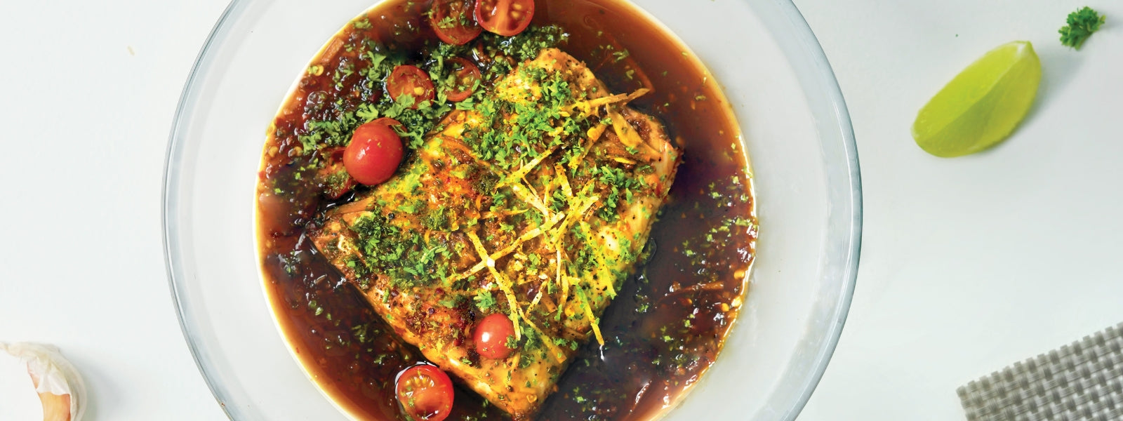 Microwave Ginger Soy Fish - Quick and Flavorful