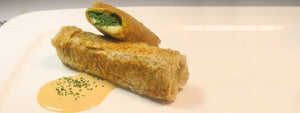 Lentil and Spinach Roll Ups