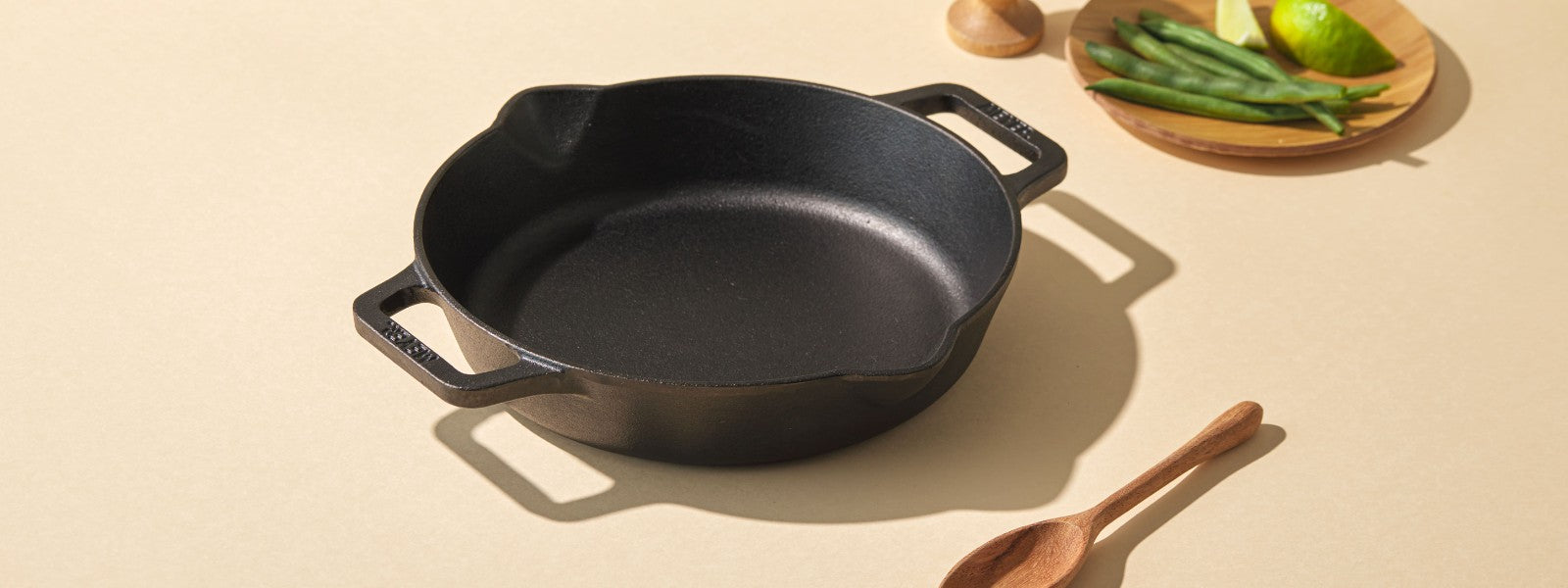 Meyer Pre-Seasoned Cast Iron Dutch Oven, Biryani Pot