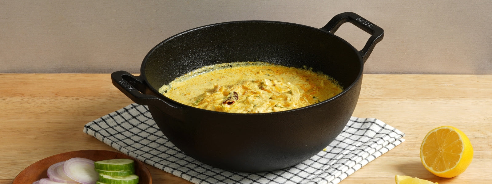 Traditional Cast Iron Kadai Cooking - Benefits & Recipes | Pots and Pans India
