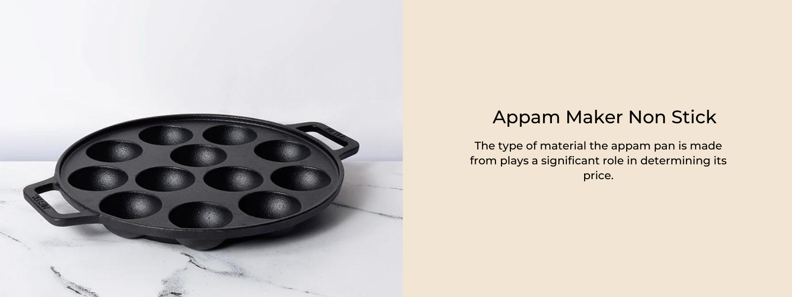 Appam Maker Non Stick: Easy To Use And Cooka