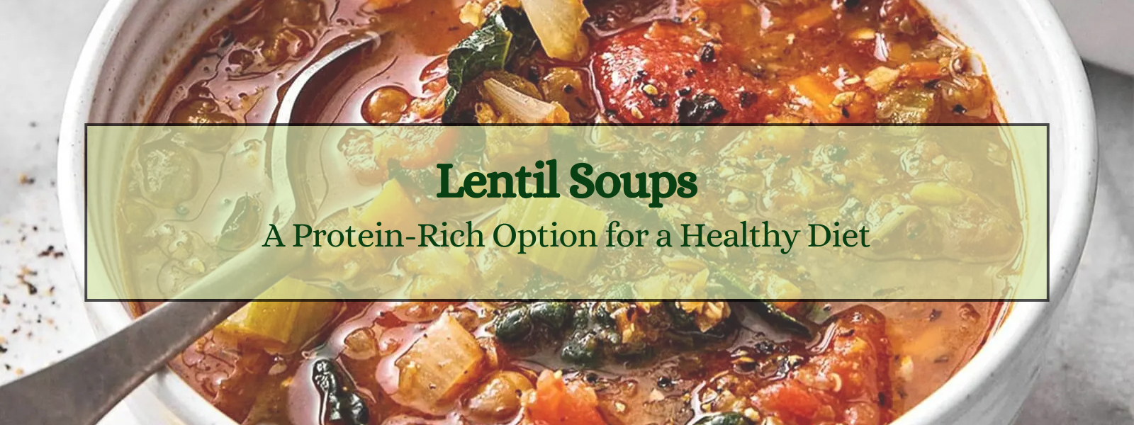 Lentil Soups: A Protein-Rich Option for a Healthy Diet