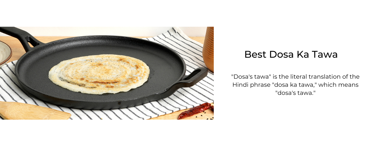 Buy Best Dosa Ka Tawa in India: Widest Collection Of Tawas