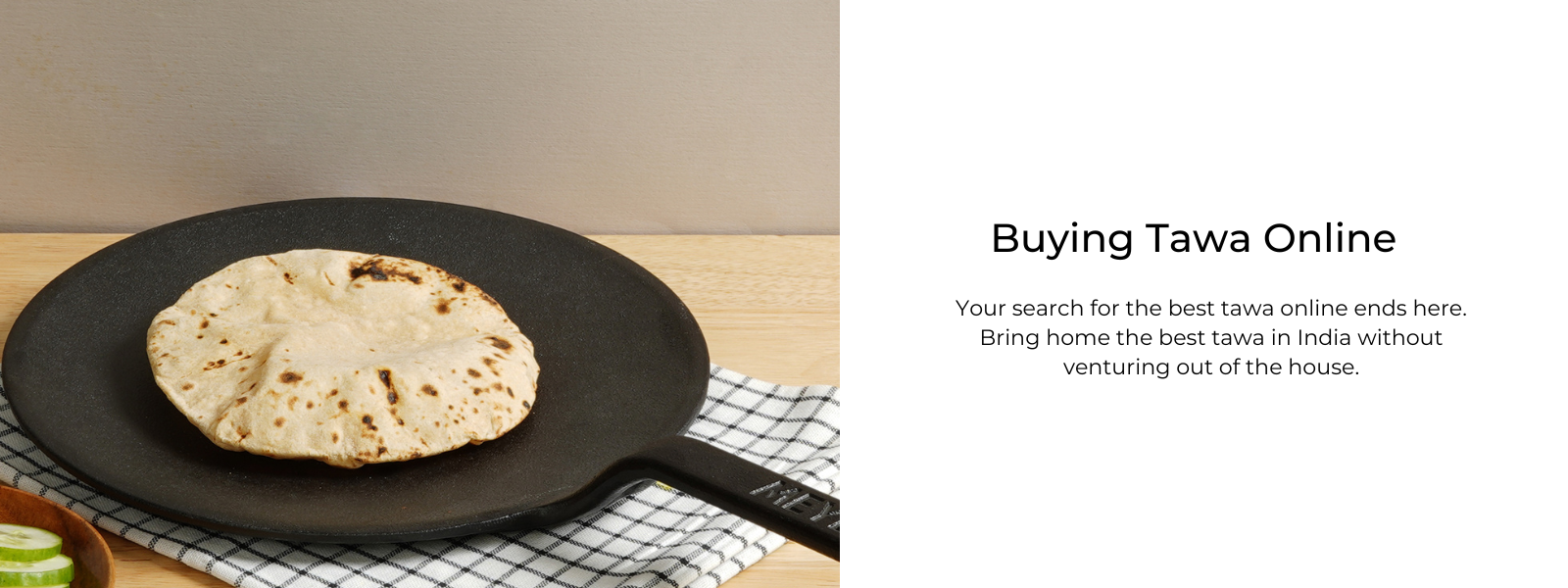 Enjoy The Comfort Of Buying Roti Tawa Online - PotsandPans India