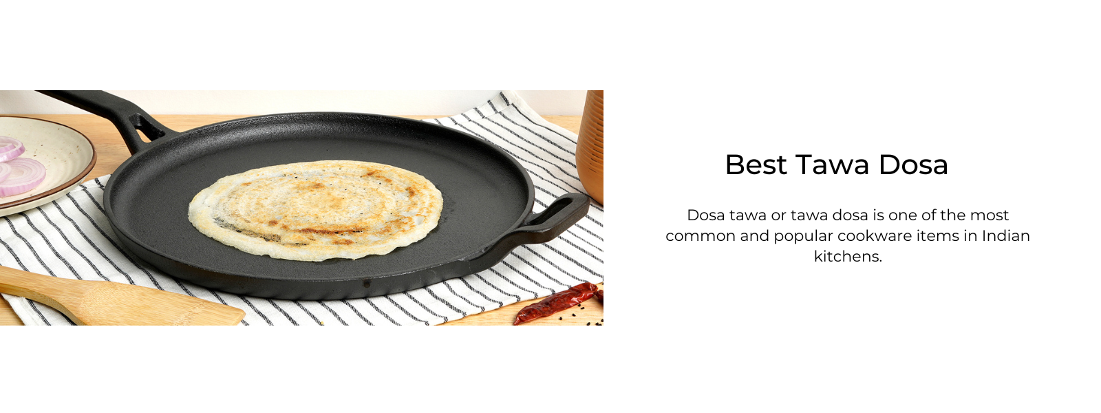 Best Tawa Dosa For Evenly Cooked Dosa