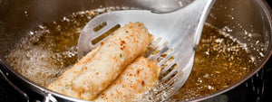 Can stainless steel pan be used for Deep Frying?