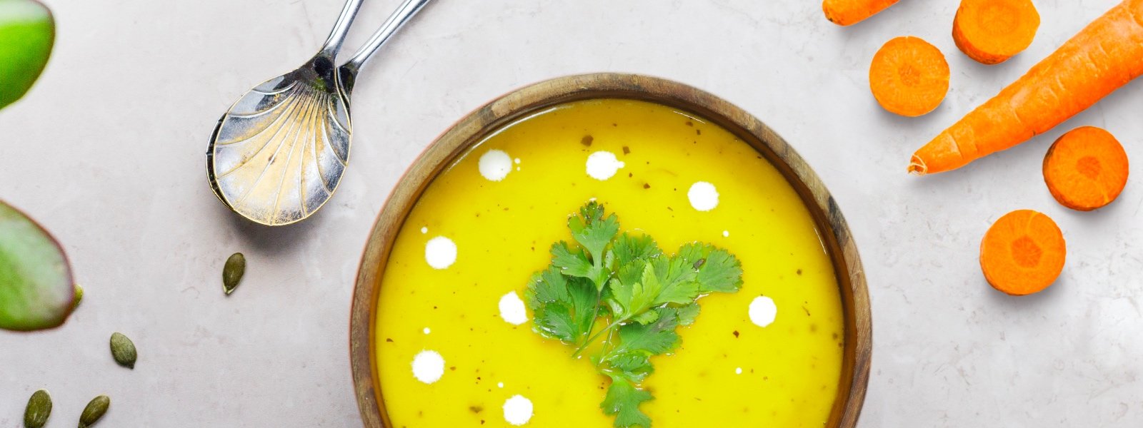 Carrot And Ginger Soup - PotsandPans India