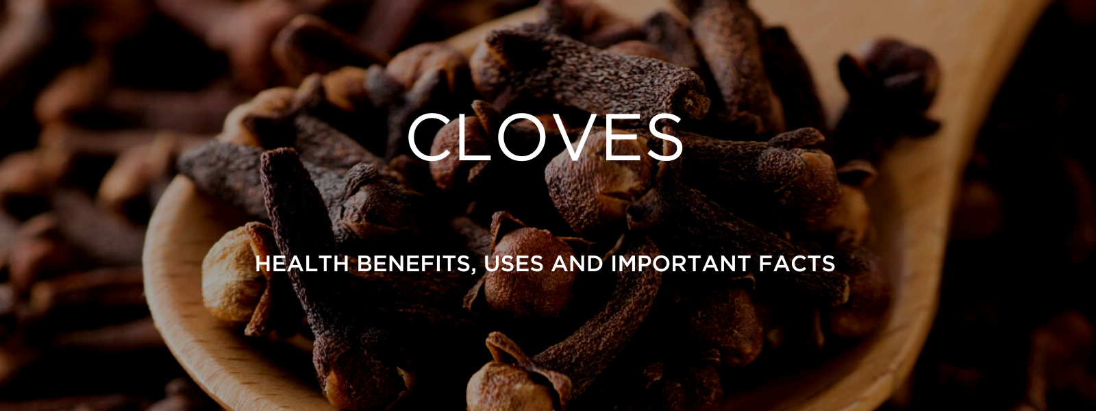 Cloves - Health Benefits, Uses and Important Facts