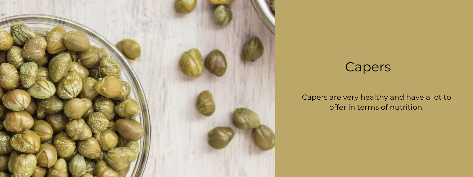 Capers - Health Benefits, Uses and Important Facts