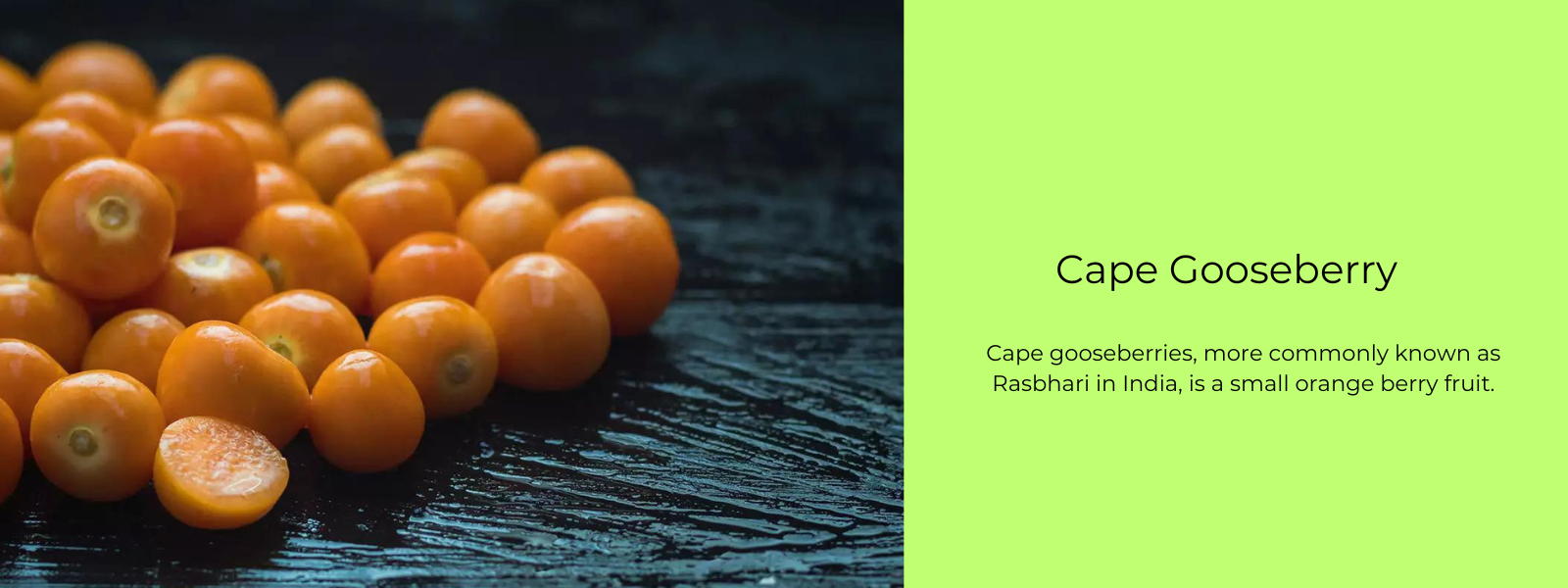 Cape Gooseberry - Health Benefits, Uses and Important Facts