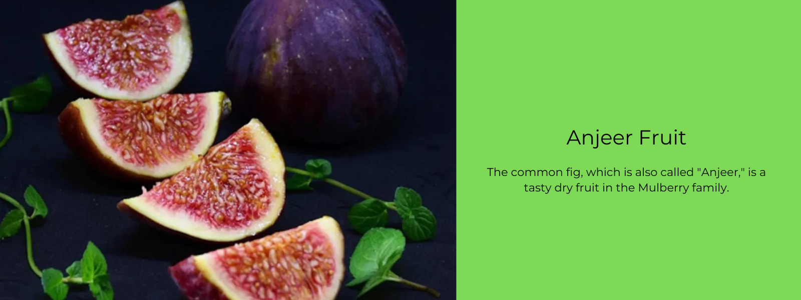 Anjeer Fruit – Health Benefits, Uses and Important Facts