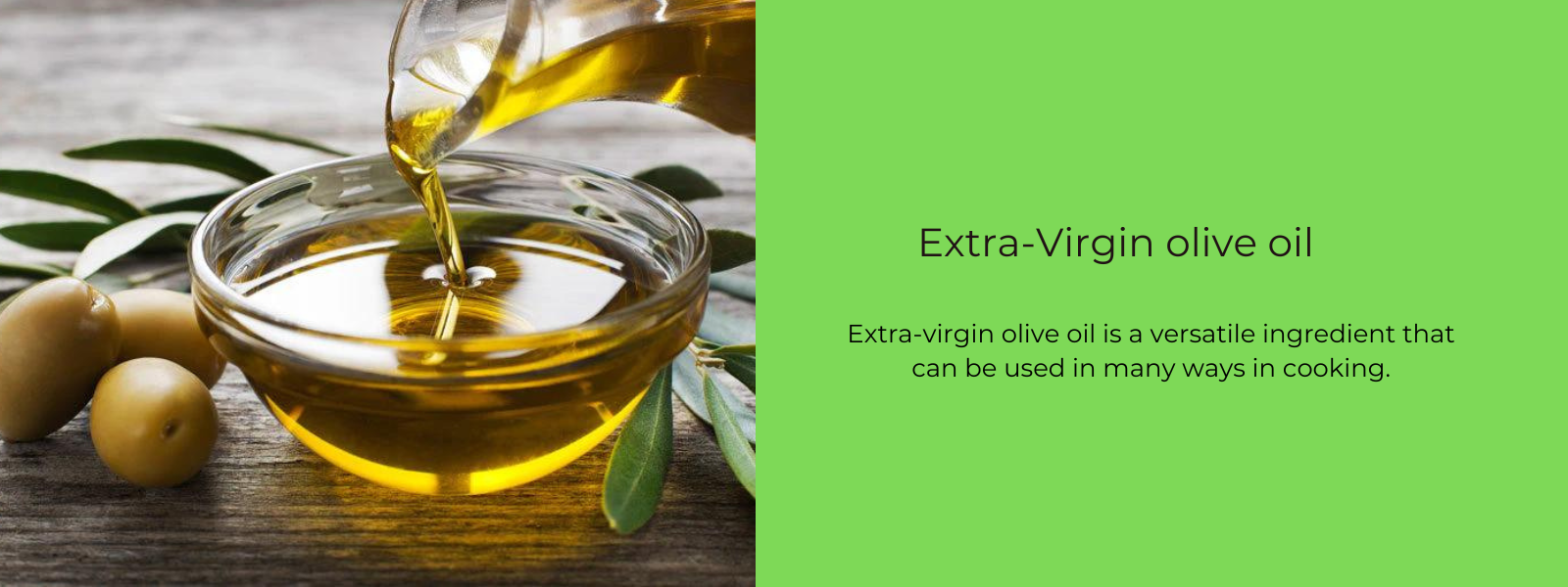 Extra-Virgin olive oil - Health Benefits, Uses and Important Facts