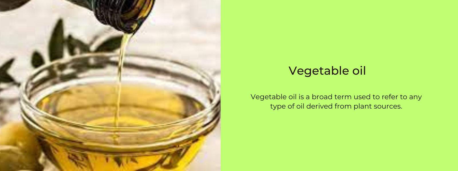 Vegetable oil - Health Benefits, Uses and Important Facts