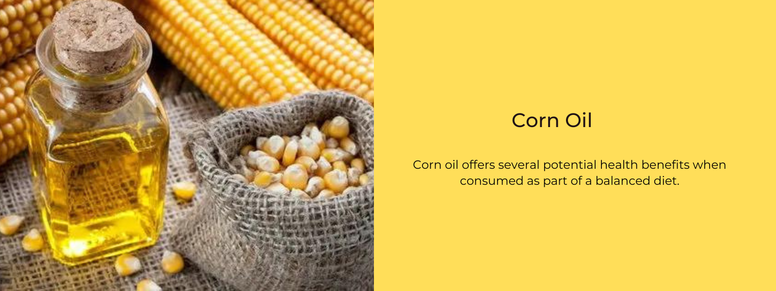 Corn Oil - Health Benefits, Uses and Important Facts