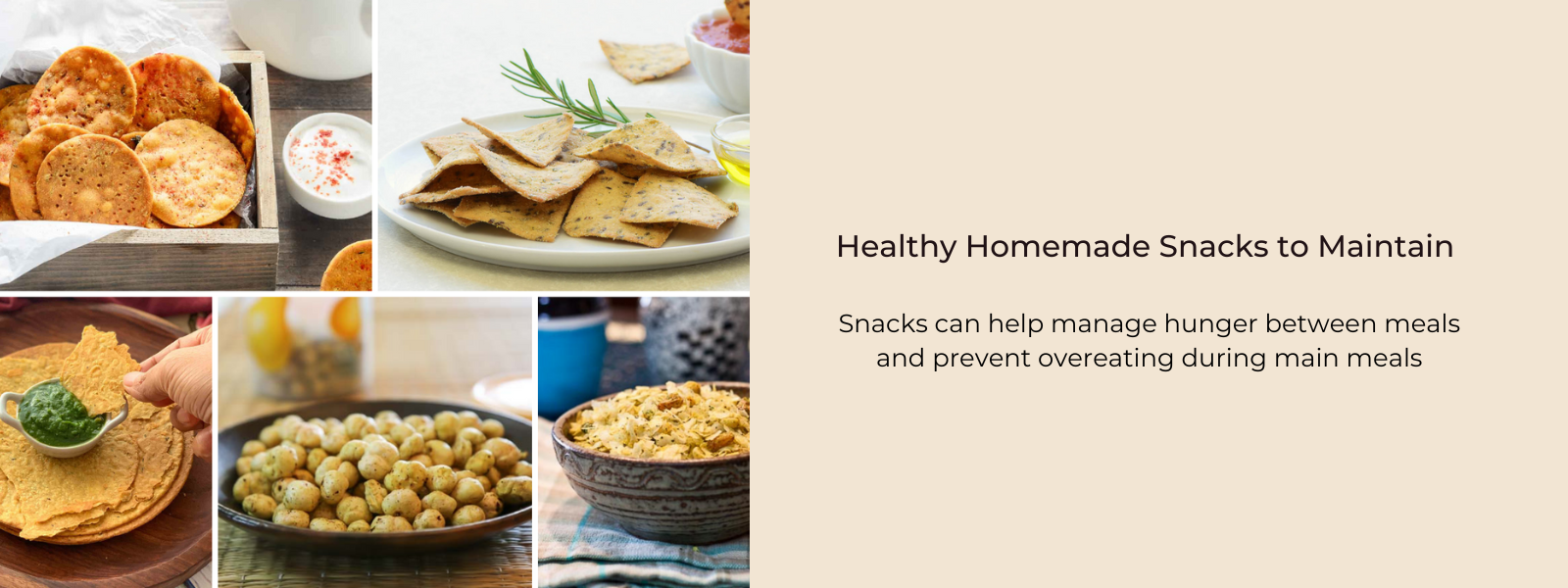 Easy healthy Homemade Snacks to Maintain Weight
