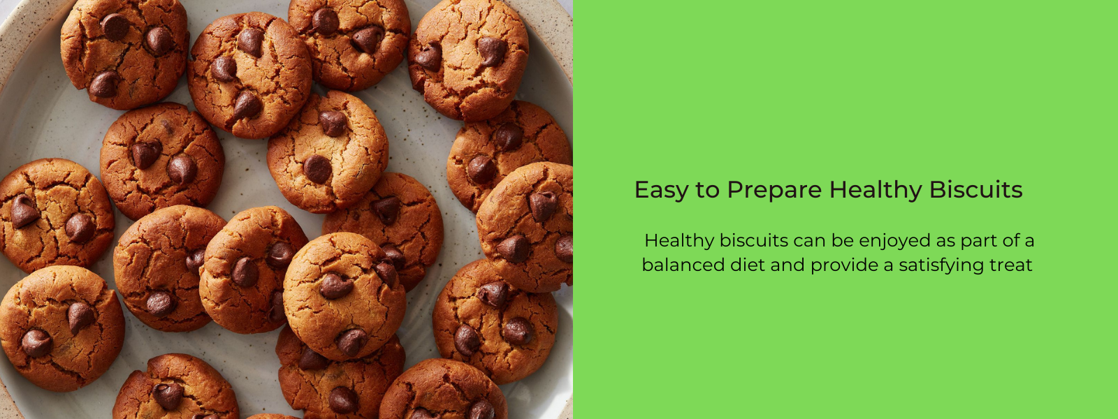 Easy to Prepare Healthy Biscuits