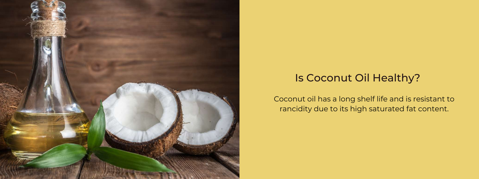 Is Coconut Oil Healthy? PotsandPans India