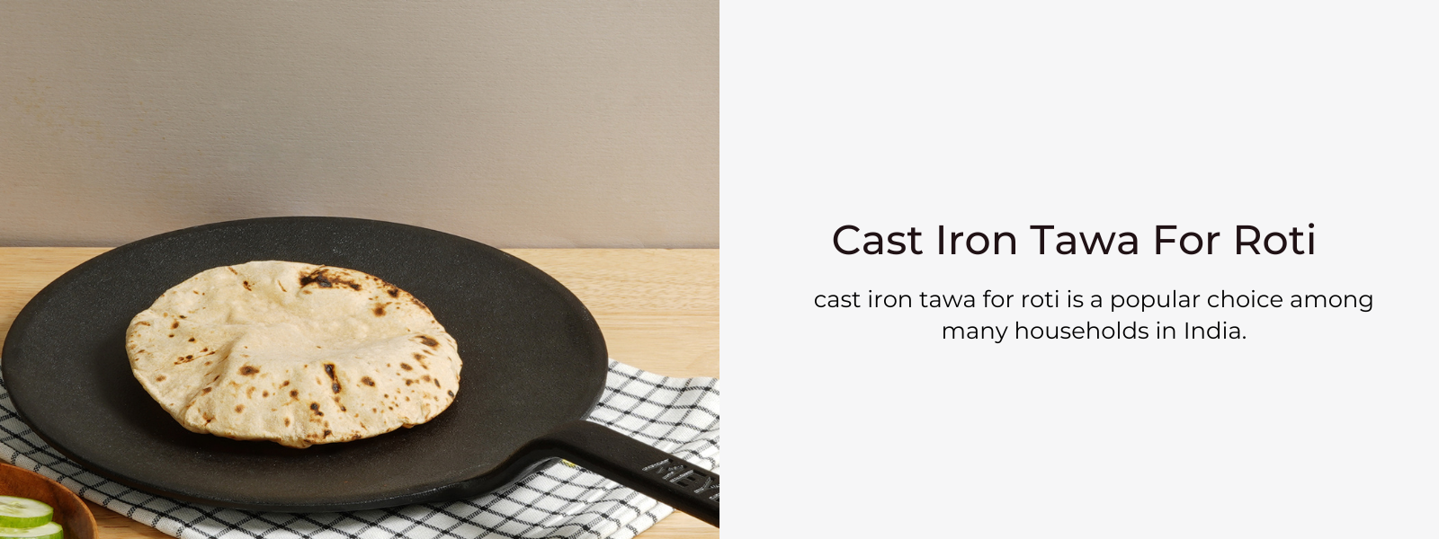 Best Cast Iron Tawa For Roti In India For Easy Cooking - PotsandPans India