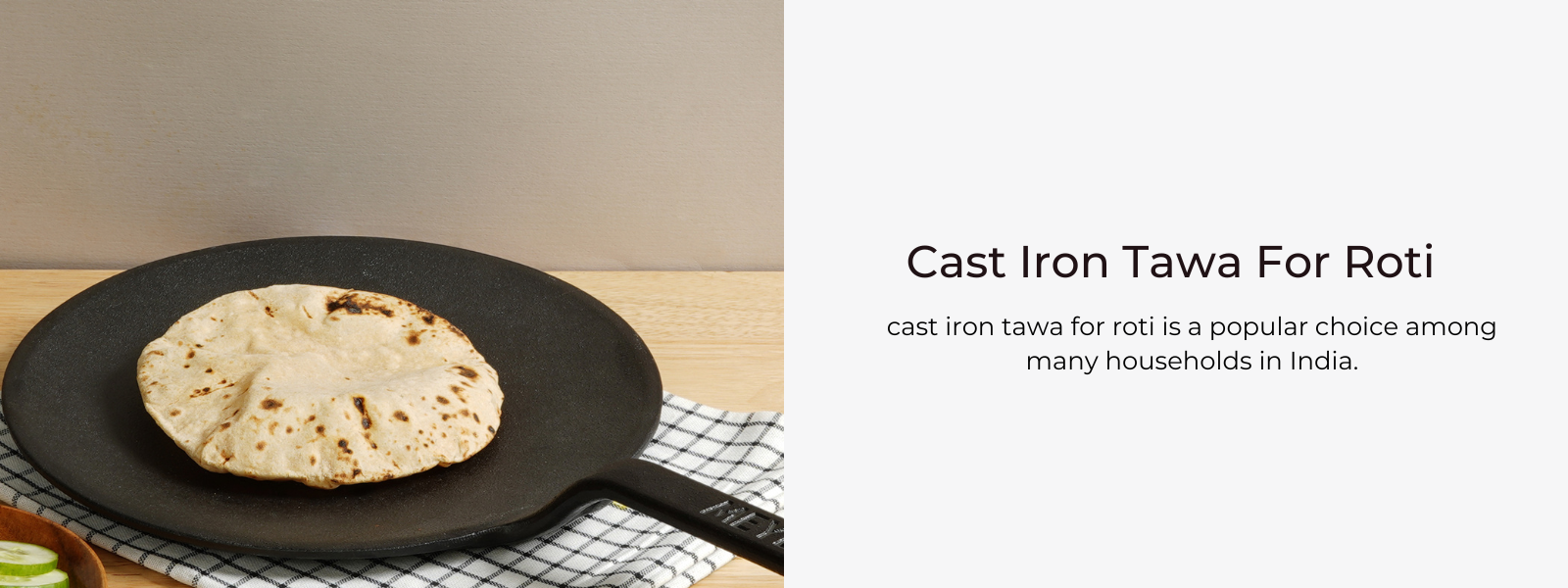 Selecting your Ideal Tawa: Pure Iron or Cast Iron?