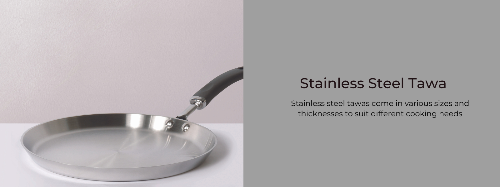 Stainless Steel Tawa The Best Cookware For Indian Cooking