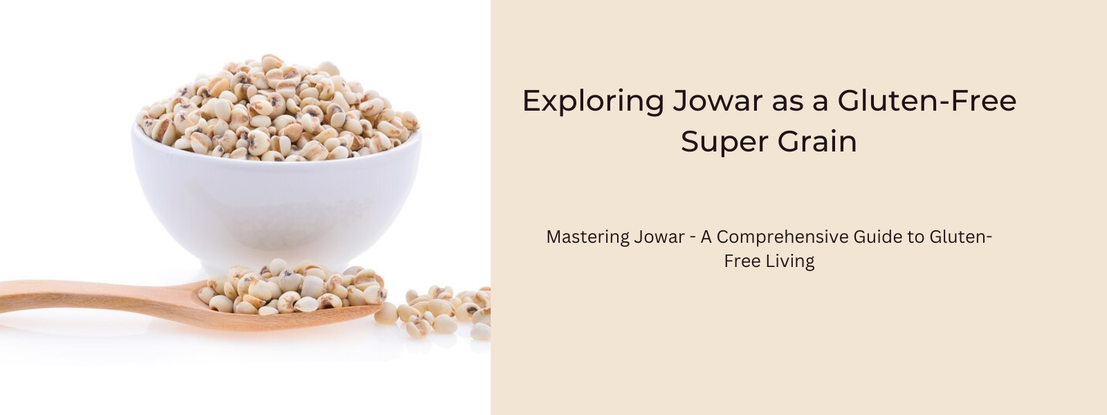 Exploring Jowar as a Gluten-Free Super Grain