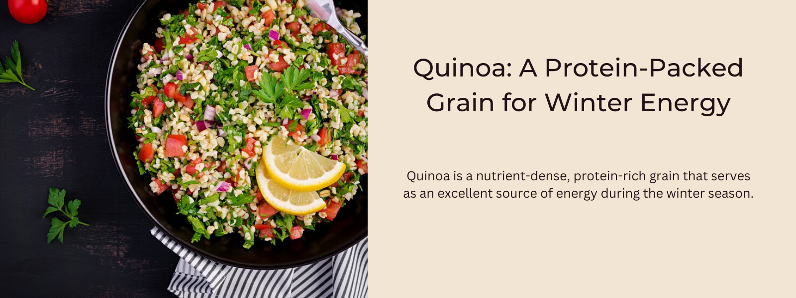Quinoa: A Protein-Packed Grain for Winter Energy